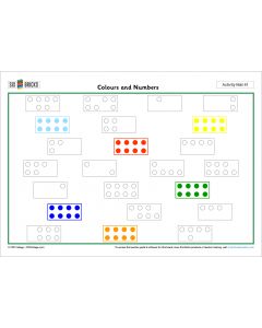 Activity Mat 41: Colours and Numbers