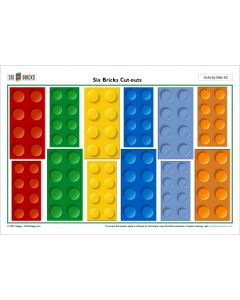 Activity Mat 43: Six Bricks Cut-outs
