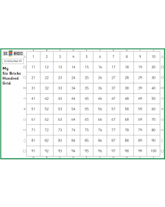Activity Mats 50 & 51: My Six Bricks Number Grid 1