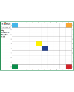 Activity Mats 52 & 53: My Six Bricks Number Grid 2